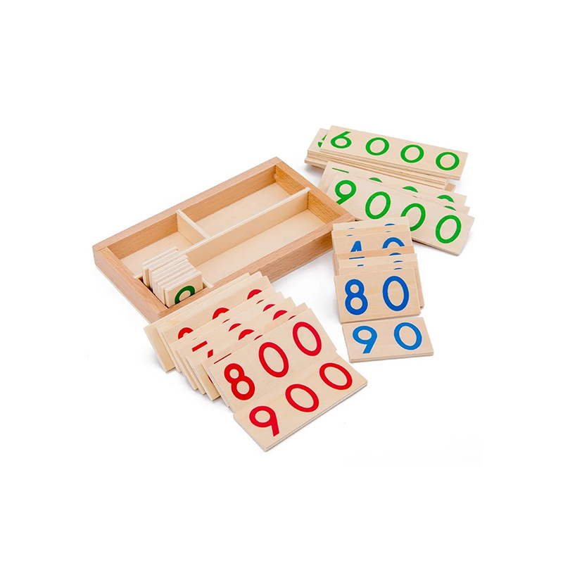 Montessori Matematik Modüler Ahşap Set