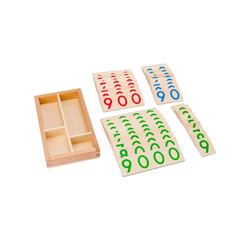 Montessori Matematik Modüler Ahşap Set