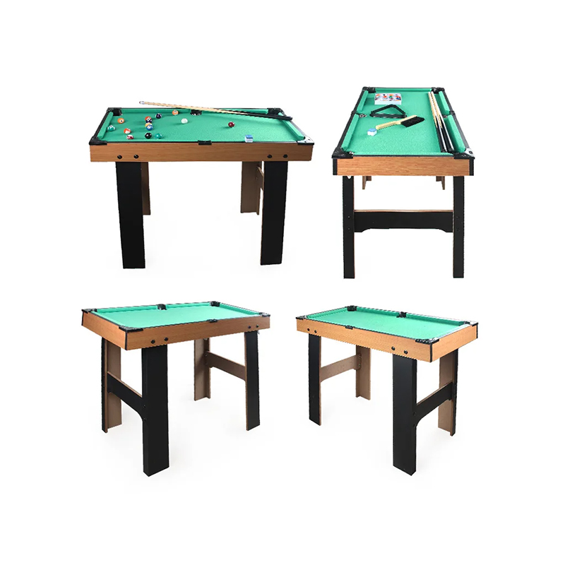 Langırt, Hava Hokeyi, Masa Tenisi ve Bilardo içeren 4'ü 1 Arada Çoklu Oyun Masası