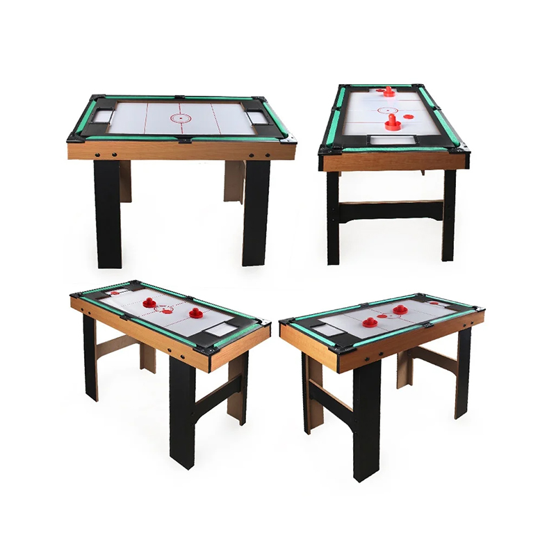 Langırt, Hava Hokeyi, Masa Tenisi ve Bilardo içeren 4'ü 1 Arada Çoklu Oyun Masası