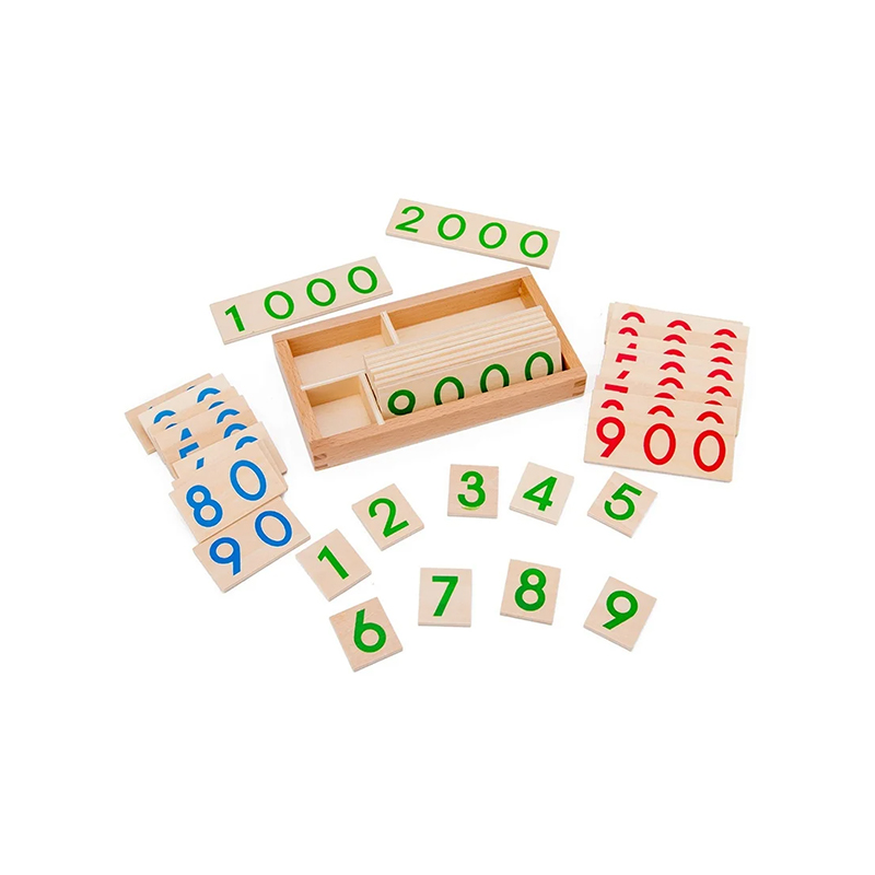 Montessori Matematik Modüler Ahşap Set