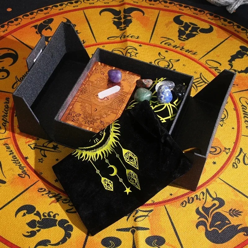 Zodyak Temalı Koleksiyon Sürümü - Mystic'in Hazinesi Tarot ve Kristal Seti