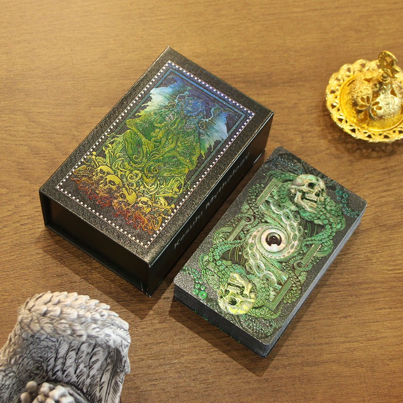 Mistik Yeşil ve Altın Sürümü - Kesulu Mitoloji Tarot Kartları