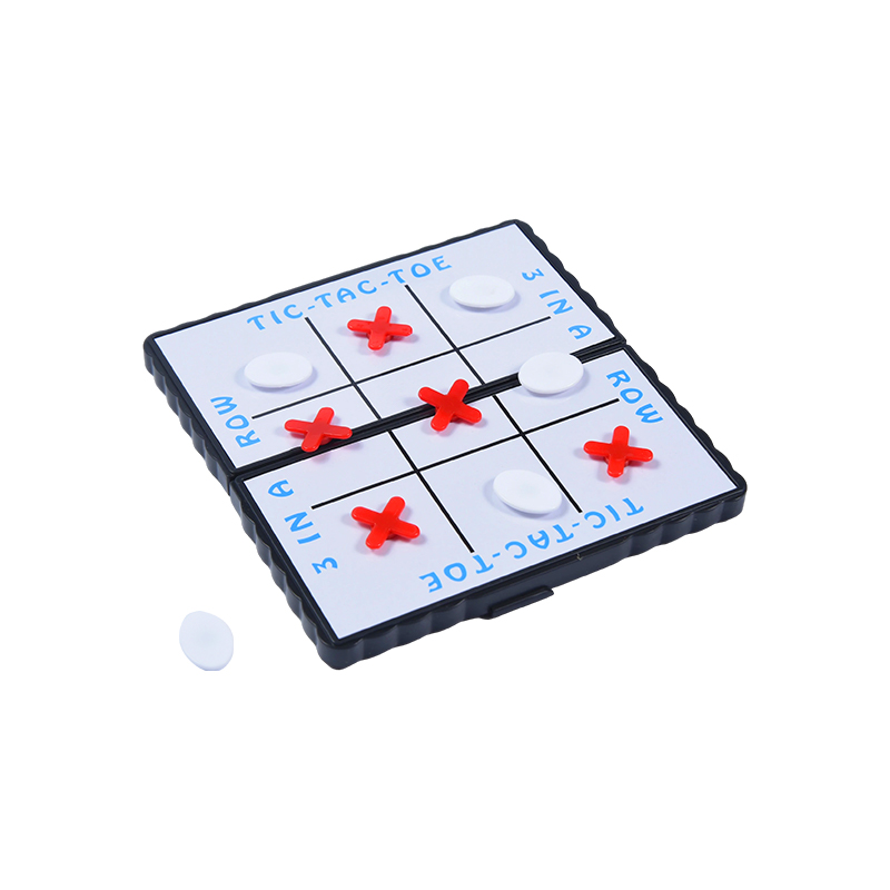 Manyetik Katlanabilir Tic-Tac-Toe Oyunu - Kompakt Seyahat Sürümü