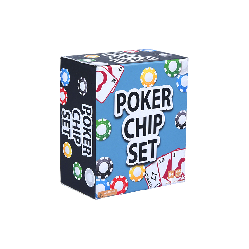 Renkli Çipler, Oyun Kartları ve Zar Poker Çipi Seti ile tamamlayın