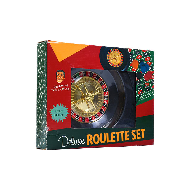 Deluxe Rulet Seti – Canlı Ambalajda 4 Parçalı Oyun Seti