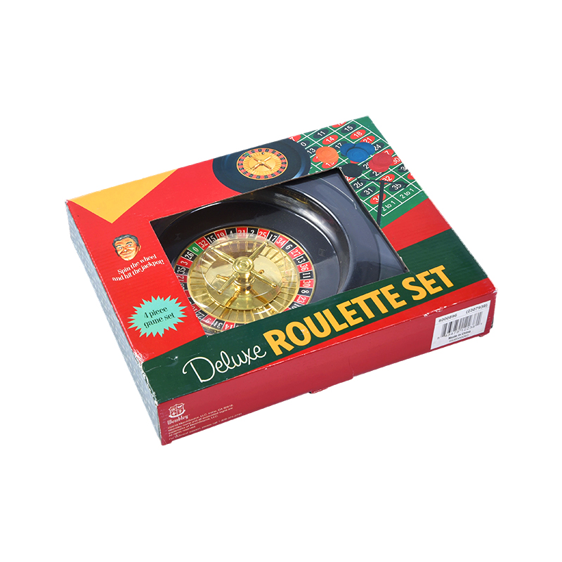 Deluxe Rulet Seti – Canlı Ambalajda 4 Parçalı Oyun Seti