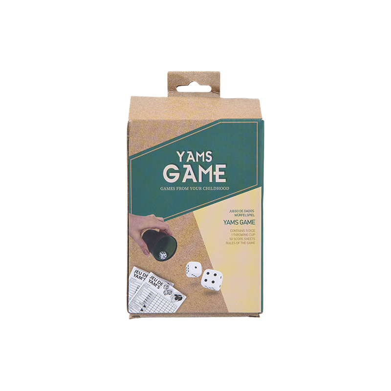 Taşınabilir Atma Kupası Sürümü - Vintage YAMS Zar Oyunu Seti