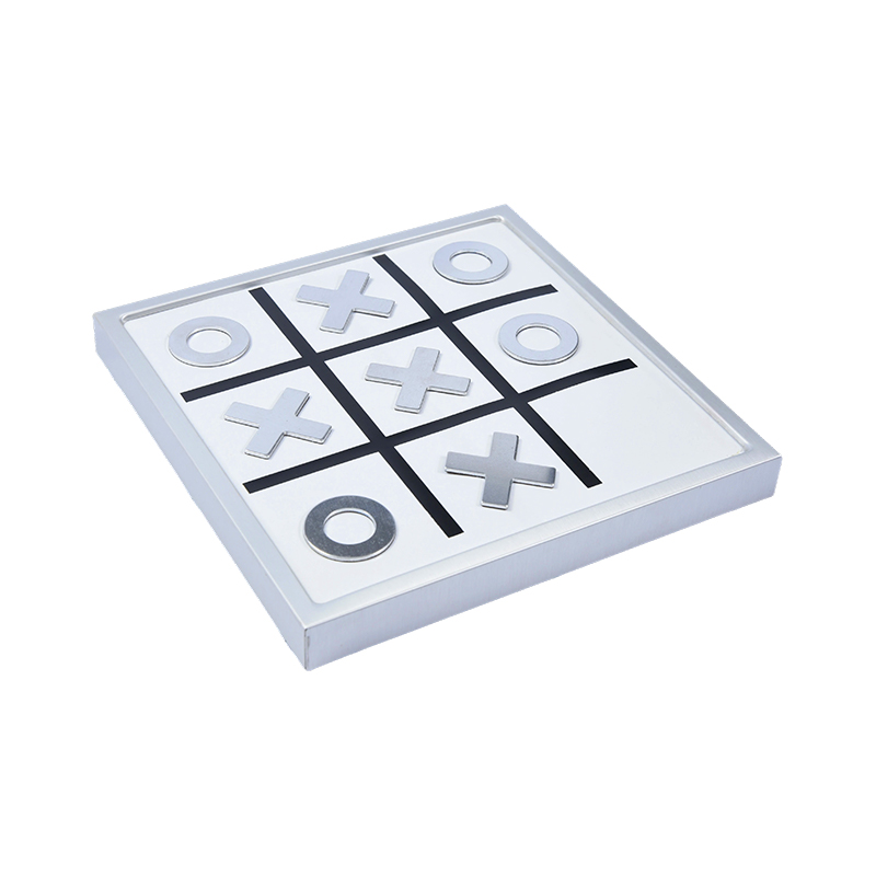 Masaüstü Sürümü Modern Metal Tic-Tac-Toe Oyunu