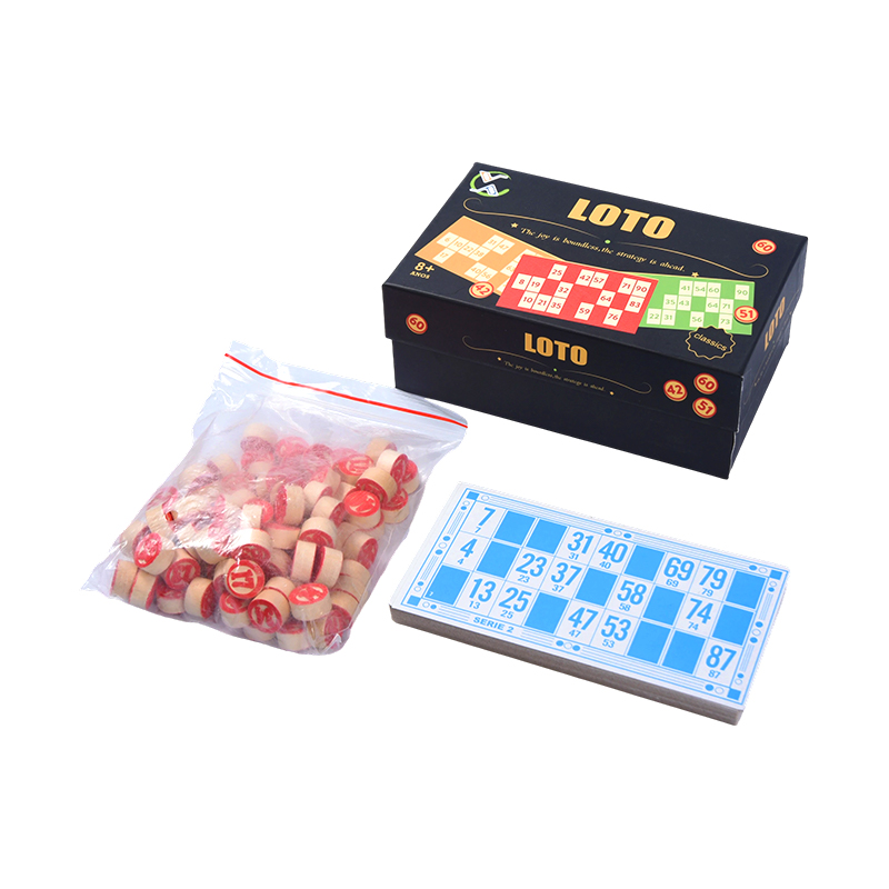 LOTO (Bingo Tarzı) Oyun Seti – Jetonlar, Kartlar ve Saklama Kutusuyla Tamamlandı