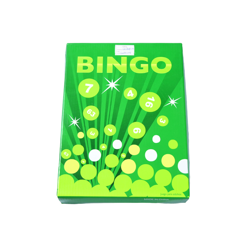Tüm Temel Bileşenlerle Tamamlayın Klasik BINGO Oyun Seti