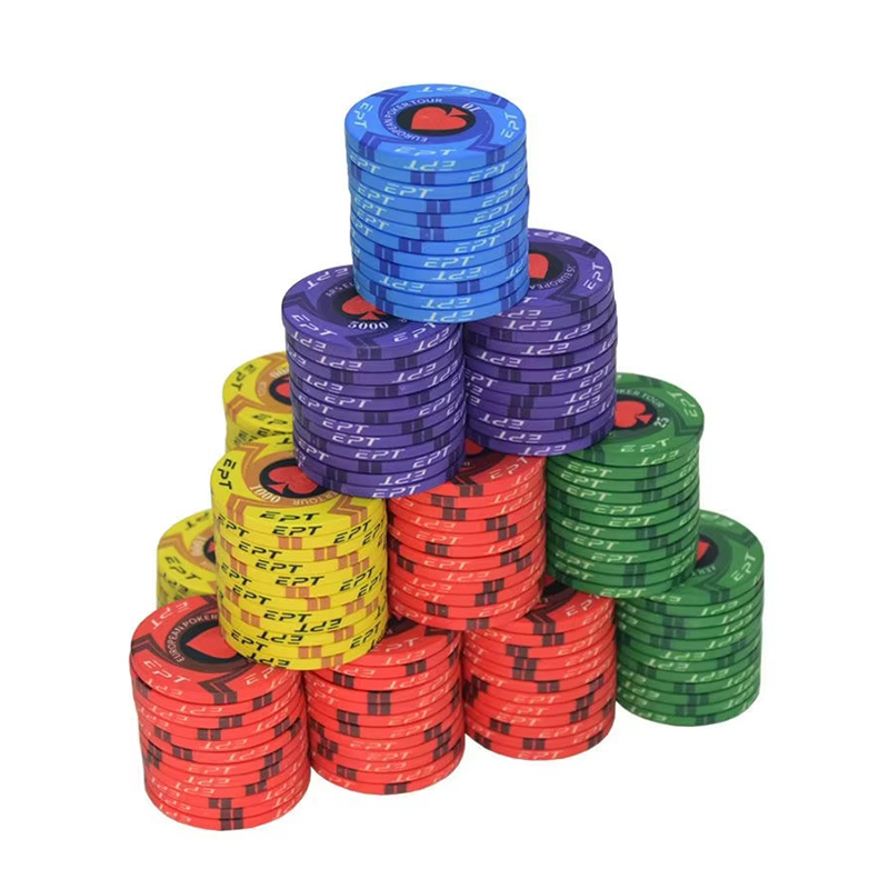 Özel Seramik Poker Çipleri - Otantik Casino Deneyimi için Üstün Kalite