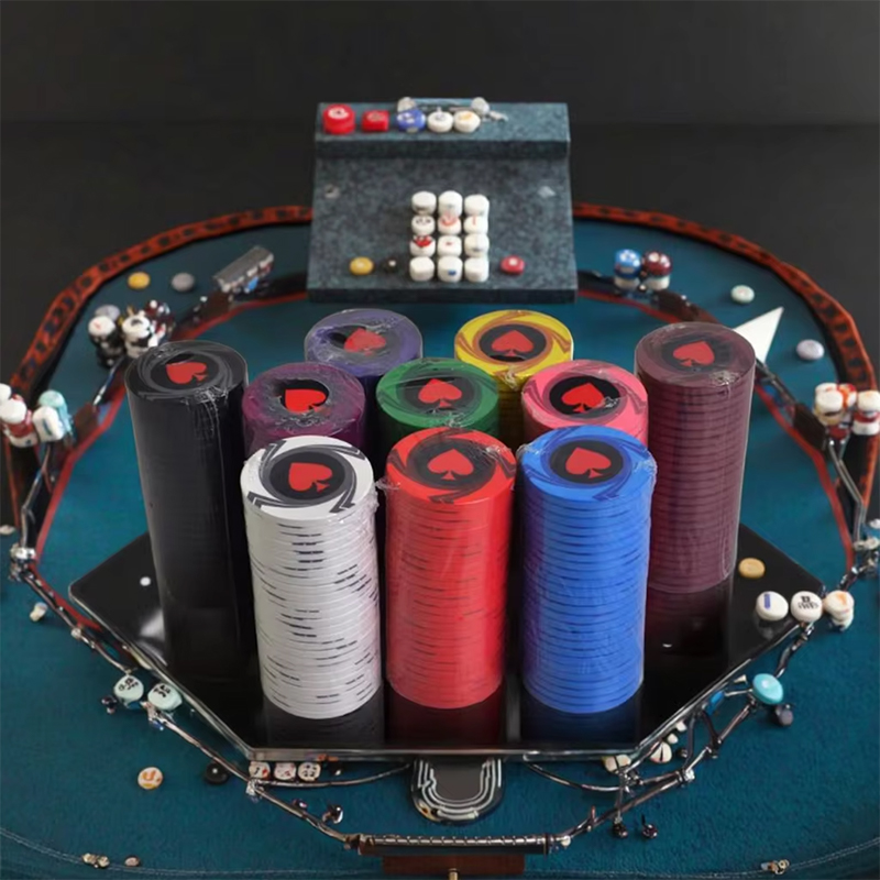 Özel Seramik Poker Çipleri - Otantik Casino Deneyimi için Üstün Kalite