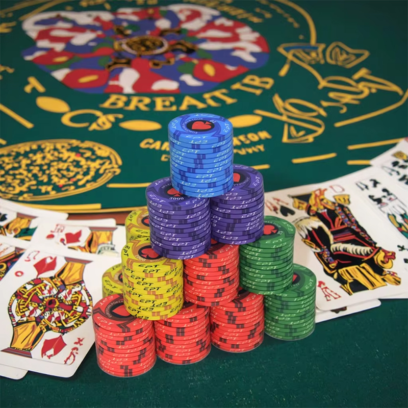Özel Seramik Poker Çipleri - Otantik Casino Deneyimi için Üstün Kalite