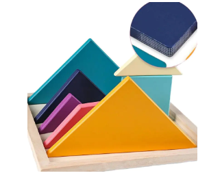 Montessori ColorWood Tangram Seti 2026 Yılında Çocuklarda Yaratıcılığı %40 Artırabilir mi?