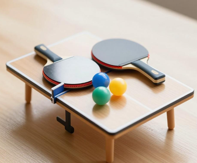 Masaüstü Ping-Pong Masası Boyutları ve Malzemeleri Kılavuzu